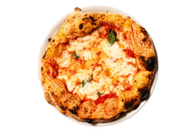 Eine glutenfreie Pizza.